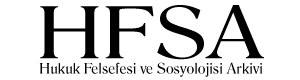 Logo for Hukuk Felsefesi ve Sosyolojisi Arkivi